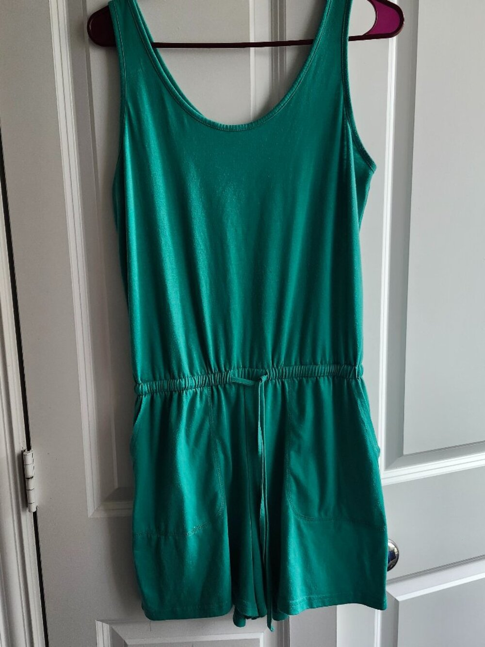 REORIA Teal Jersey Jumper, Size Medium